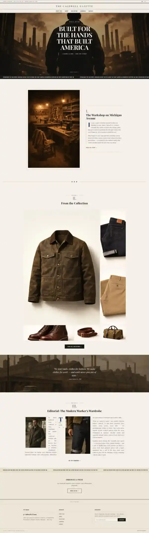 J. CALDWELL & SONS